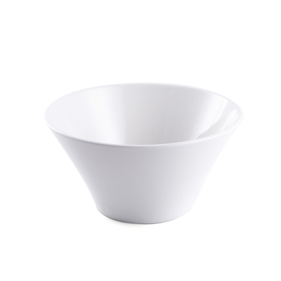 Porceletta Ivory Porcelain Bugle Bowl