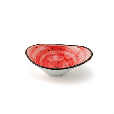 Porceletta Color Glaze Porcelain Oval Deep Dish