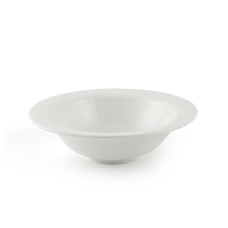 Porceletta Ivory Porcelain Mezza Bowl 16.3*4.3 cm