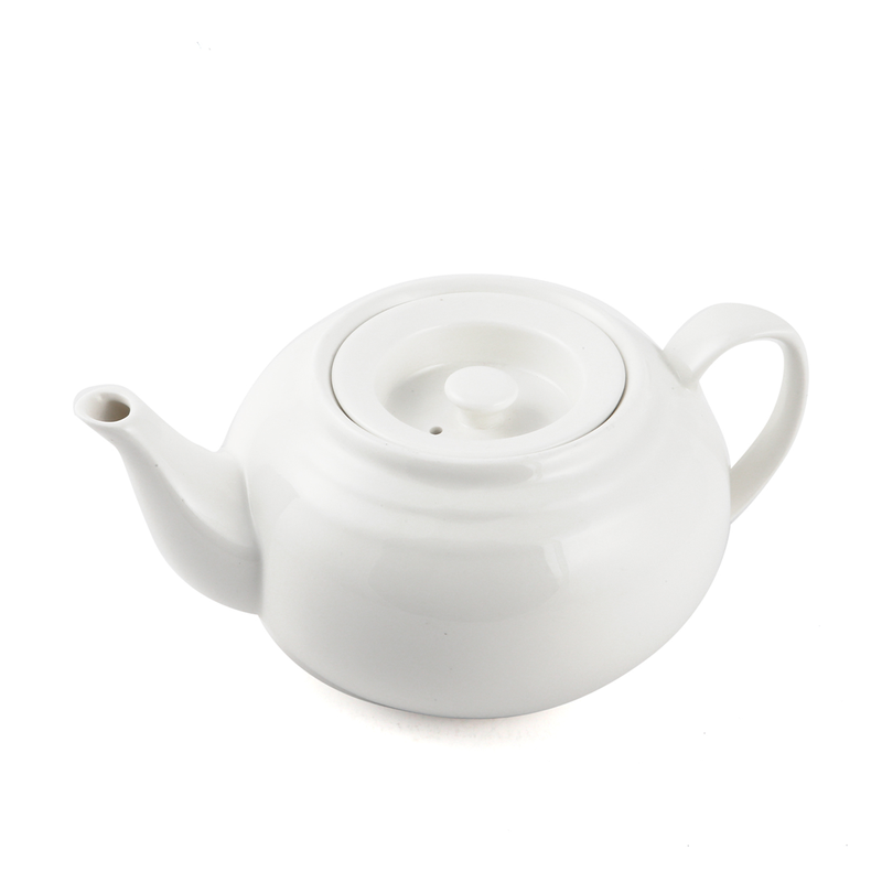 Porceletta Ivory Porcelain Tea & Coffee Pot Castillo Design