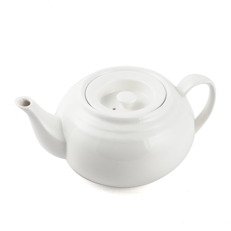 Porceletta Ivory Porcelain Tea & Coffee Pot Castillo Design