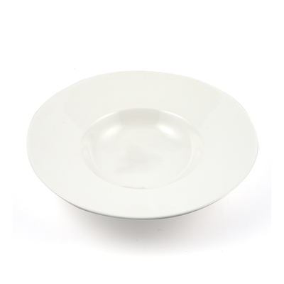 Porceletta Ivory Porcelain English Soup Plate