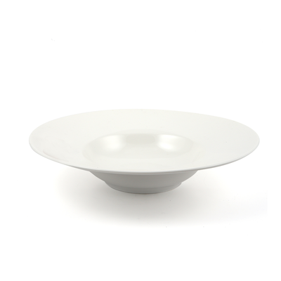 Porceletta Ivory Porcelain English Soup Plate