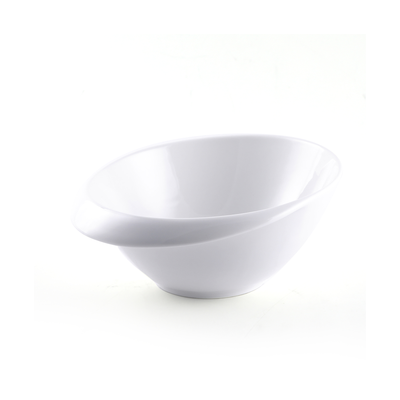 Porceletta Ivory Porcelain Shallow Bowl
