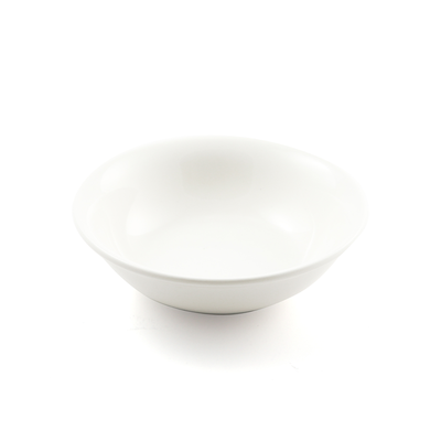 Porceletta Ivory Porcelain Rimmed Salad Bowl