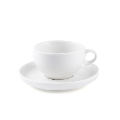 Porceletta Ivory Porcelain Coffee Cup & Saucer