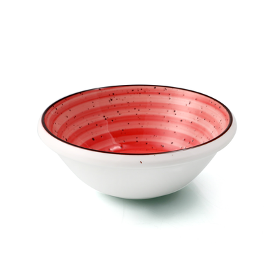 Porceletta Color Glaze Porcelain Mezza & Salad Bowl