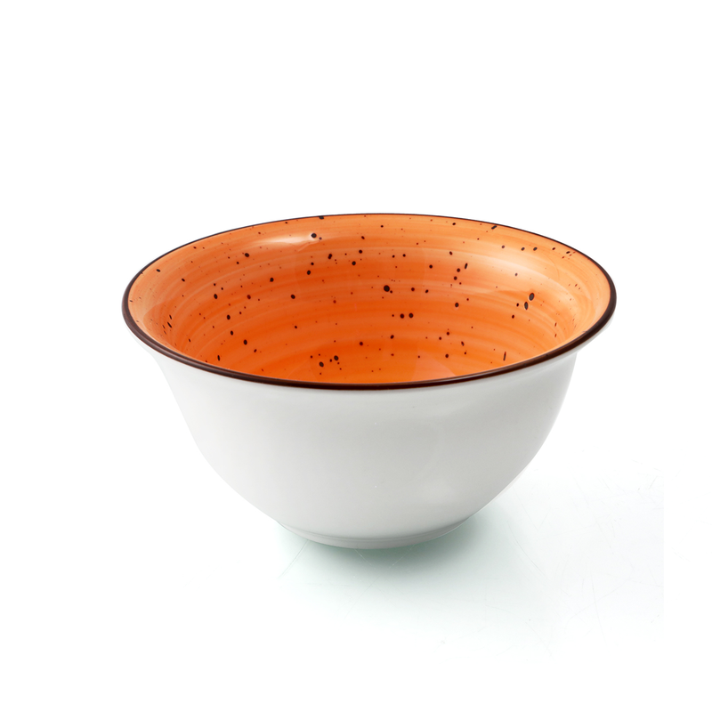 Porceletta Color Glaze Porcelain Sauce, Rice, Salad Bowl
