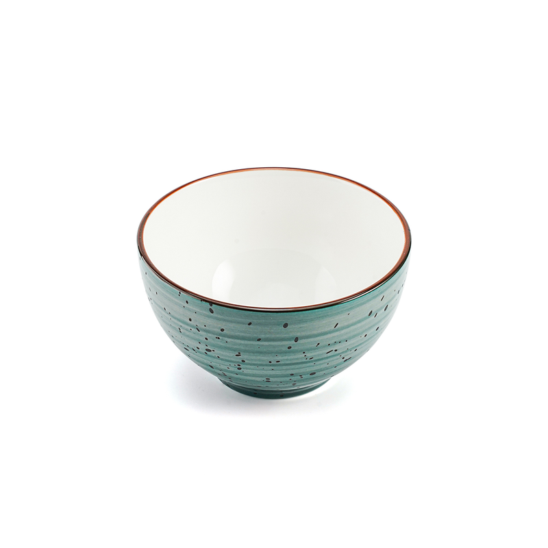 Porceletta Color Glaze Porcelain Bowl 4.5"