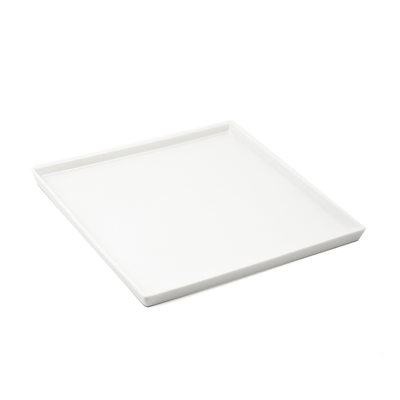 Porceletta Ivory Porcelain Square Plate