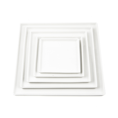 Porceletta Ivory Porcelain Square Plate