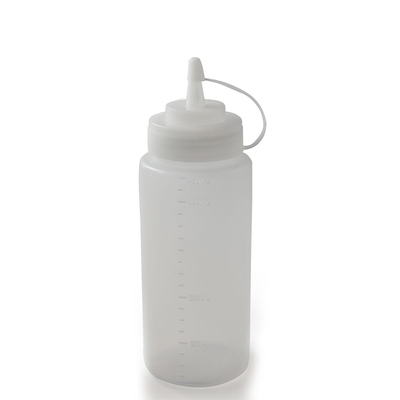 Plastic Squeezer Dispenser with Lid 450 ml