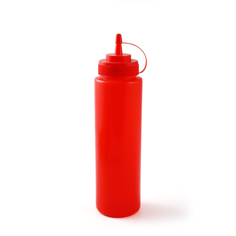 Plastic Squeezer Dispenser with Lid 710 ml