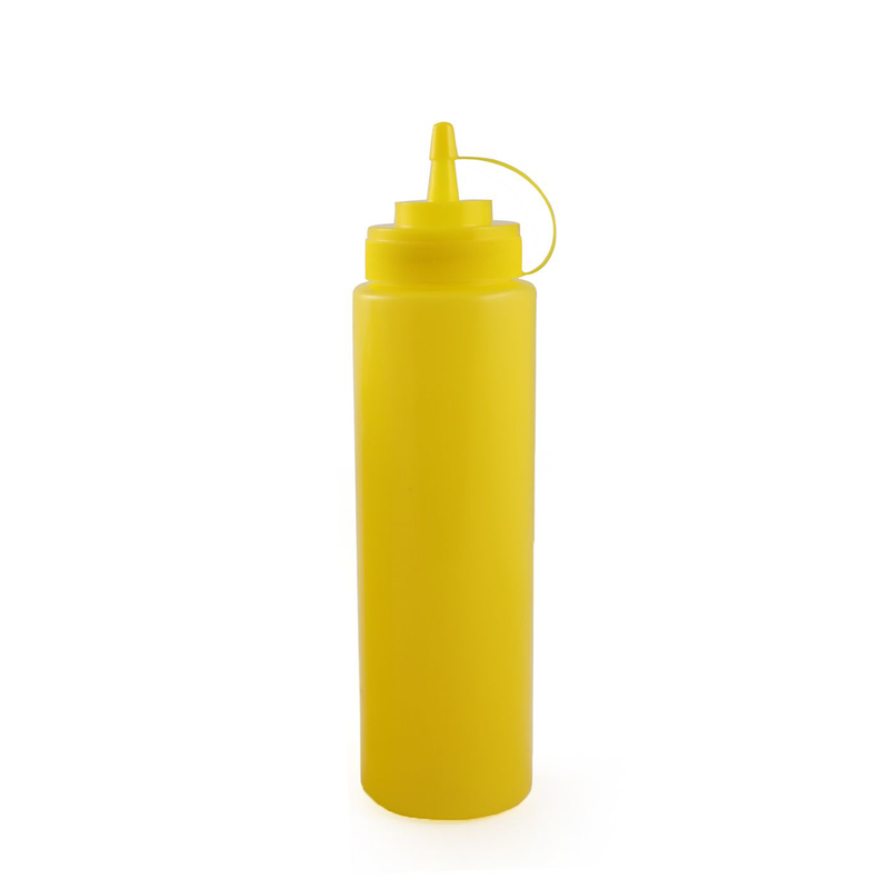 Plastic Squeezer Dispenser with Lid 710 ml