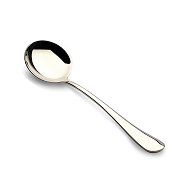 Vague Plano Stainless Steel Soup Spoon 3 Piece Set