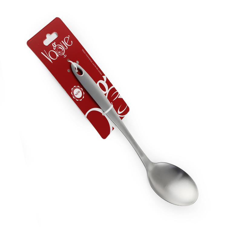 Vague Stainless Steel Serving Spoon 27 cm