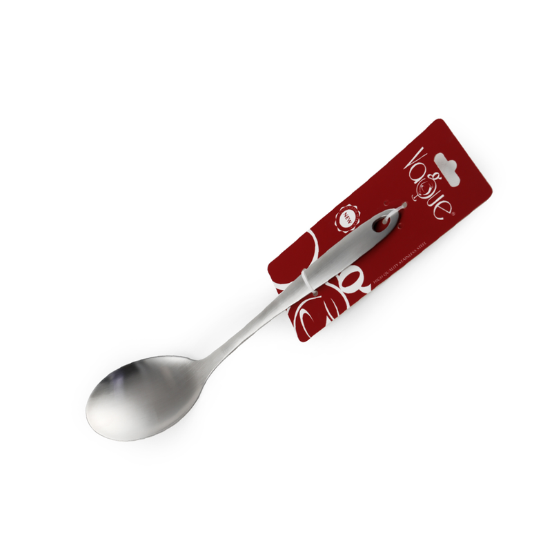 Vague Stainless Steel Serving Spoon 26 cm
