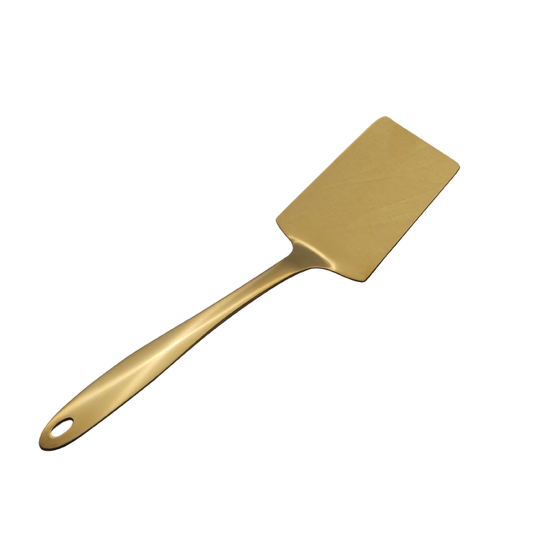 Vague Stainless Steel Golden Frying Shovel 26 cm