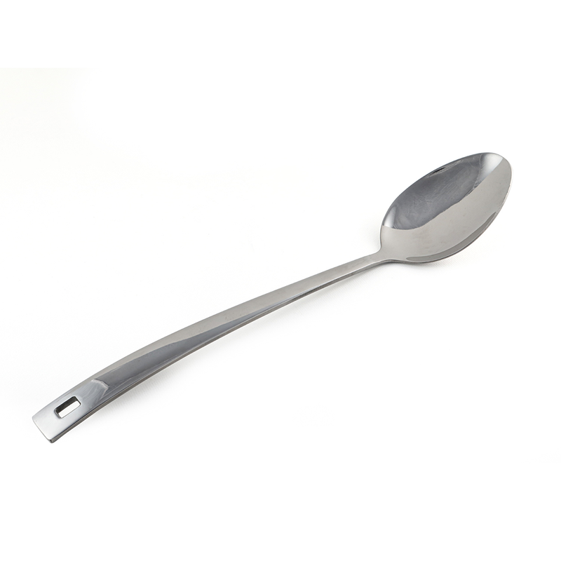 Stainless Steel Cooking Spoon Silver