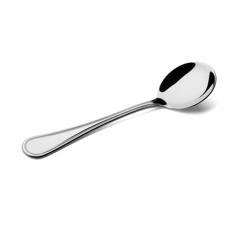 Vague Lino Soup Spoon 6 Piece Set