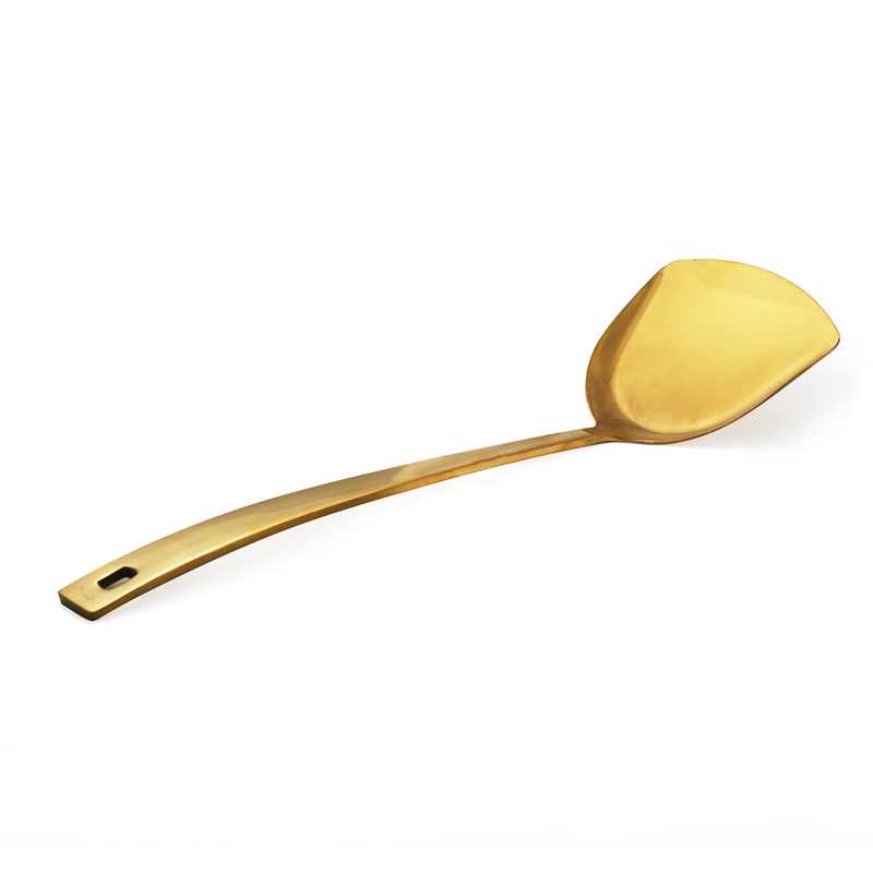 Stainless Steel Spoon Turner Golden