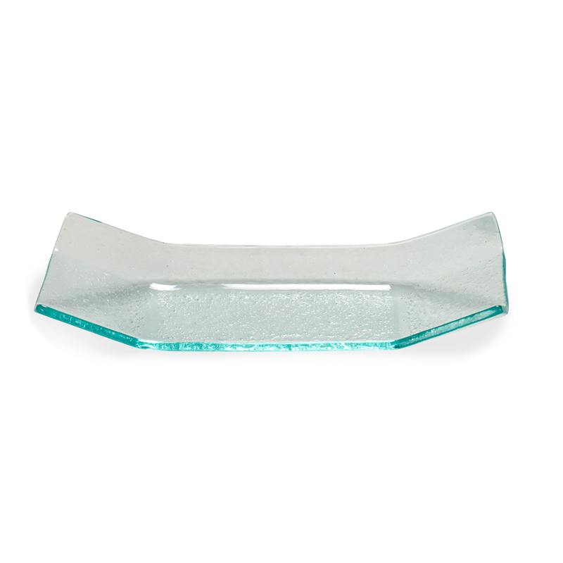 Arte Regal Rectangular Glass Appetizer Bowl 4 Pcs Set