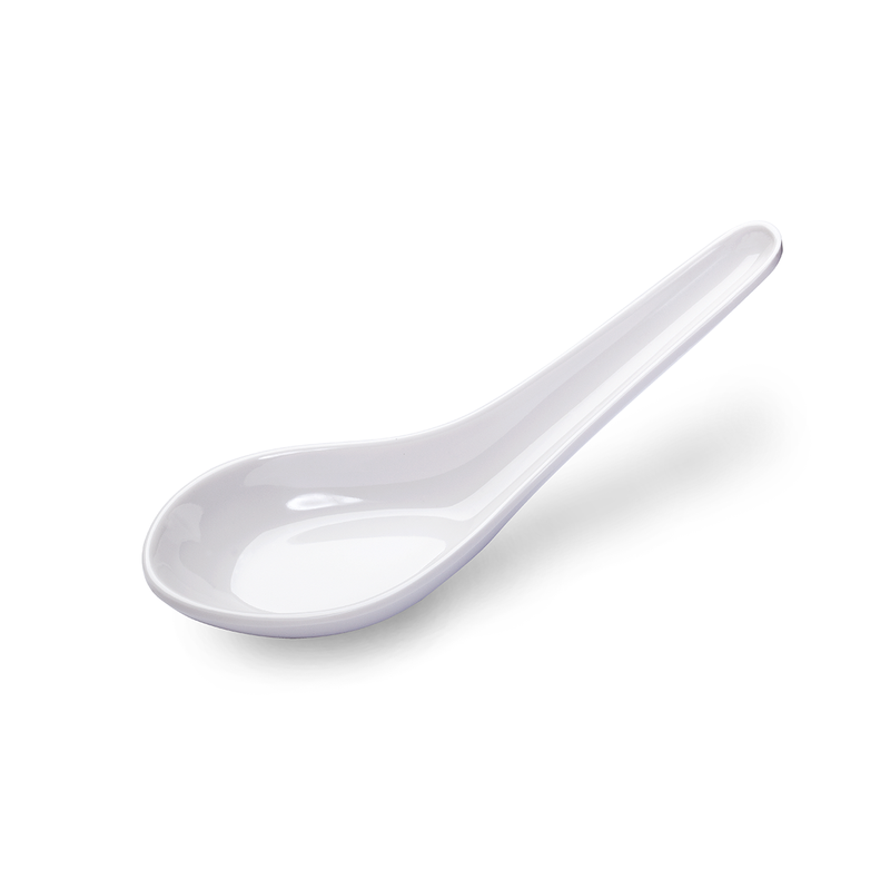 Vague Melamine Soup Spoon 4.7"