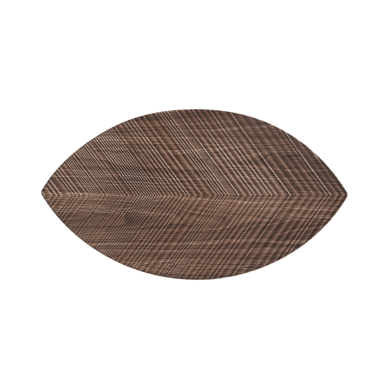 لوح تقديم بيضاوي من الميلامين خشبي 12.8" من ڤاج