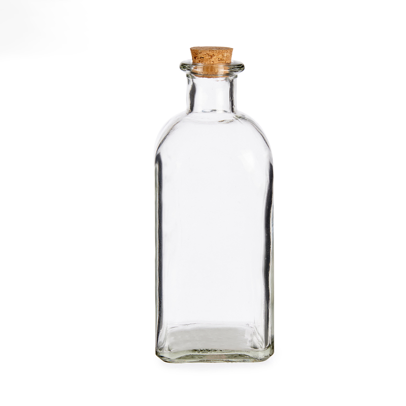 Vivalto Glass Bottle 750 ml with Cork Stopper