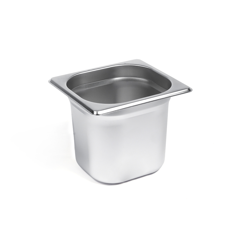Vague Stainless Steel Gastronorm Pan GN 1/6