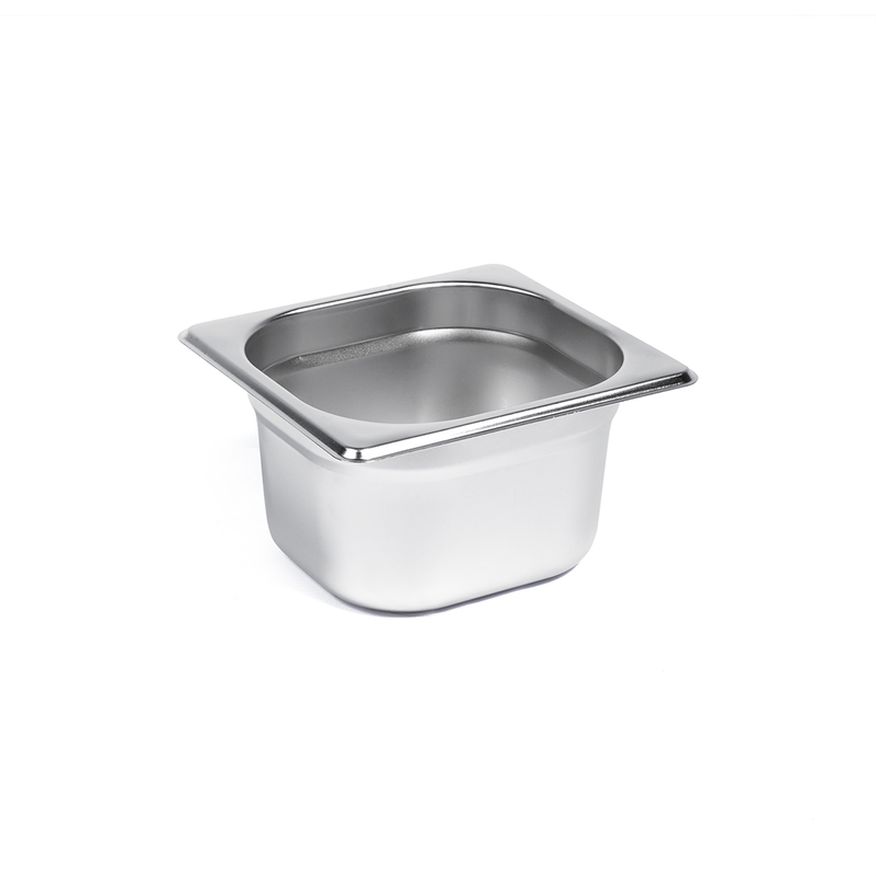 Vague Stainless Steel Gastronorm Pan GN 1/6