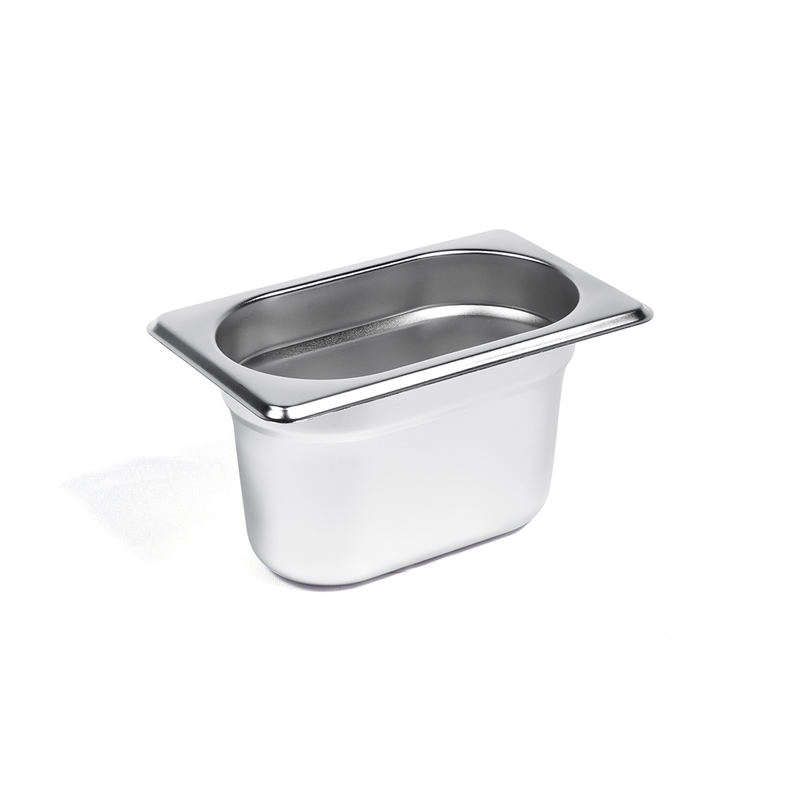 Vague Stainless Steel Gastronorm Pan GN 1/9