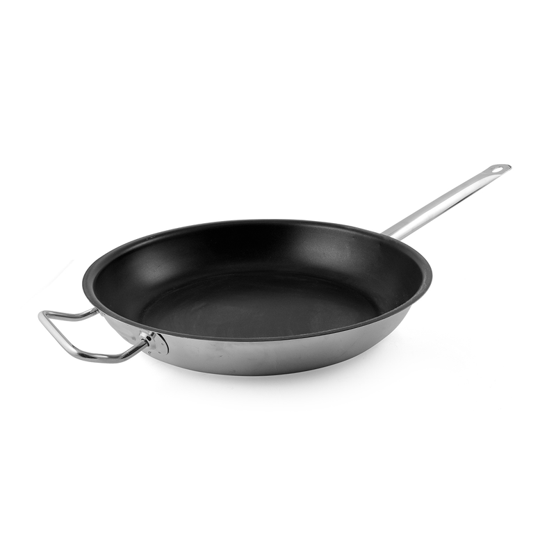 Kayalar Non-Stick Stainless Steel Frying Pan with Double Handles