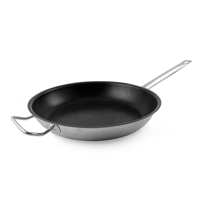 Kayalar Non-Stick Stainless Steel Frying Pan with Double Handles