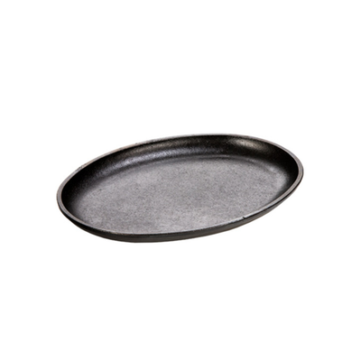 Lodge 10 Inch Oval Cast Iron Serving Griddle