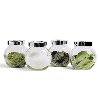 Metaltex Shake Line Multipurpose Glass Jar