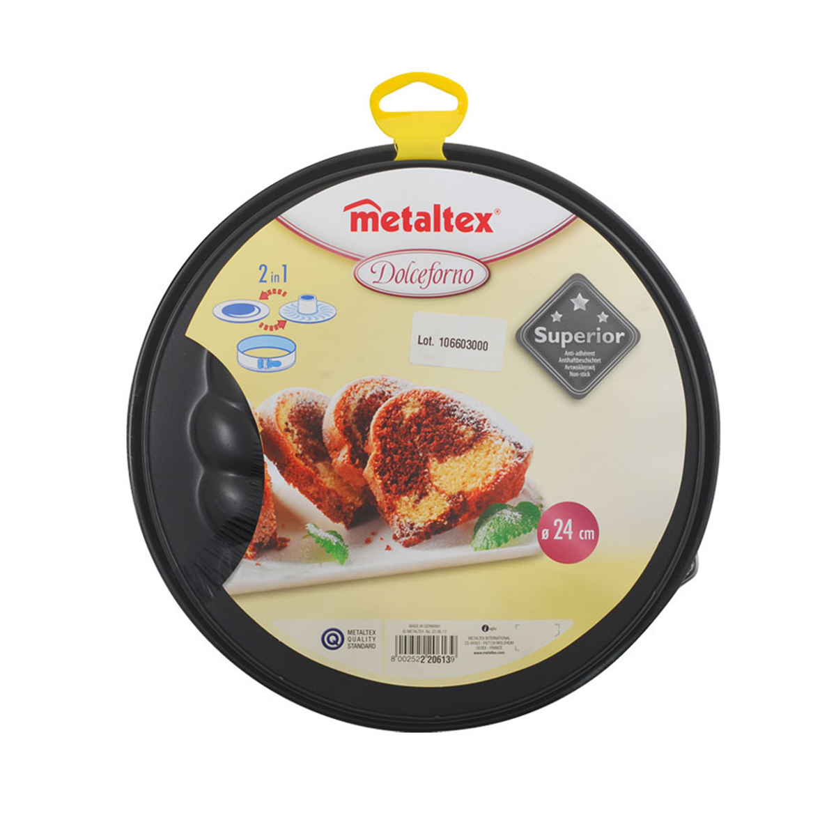 Metaltex Dolceforno Superior Springform Double Base Pan Al Makaan