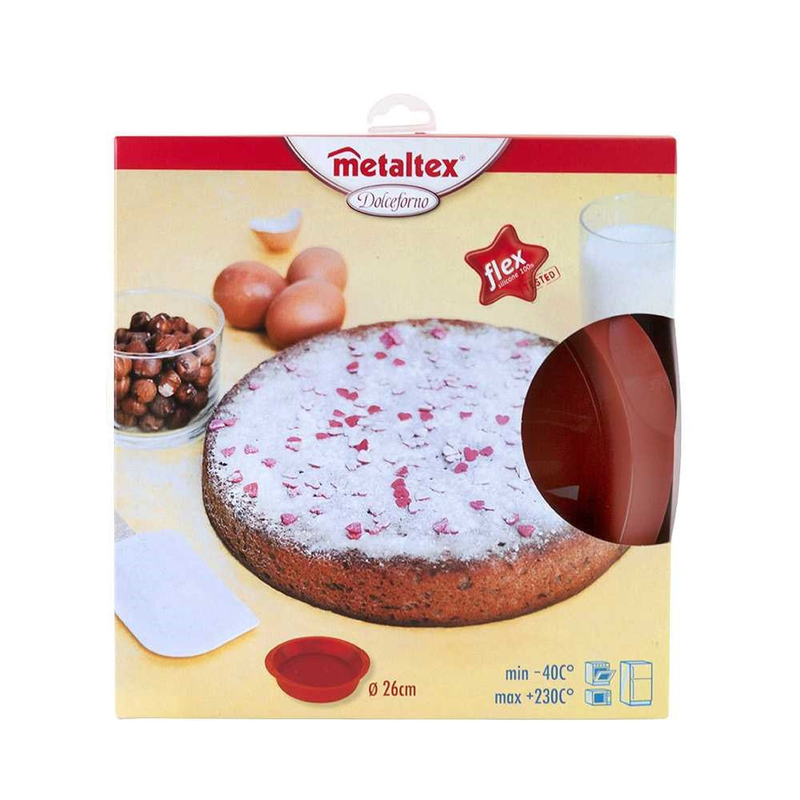 Metaltex Dolceforno Flex Silicone Round Cake Mould