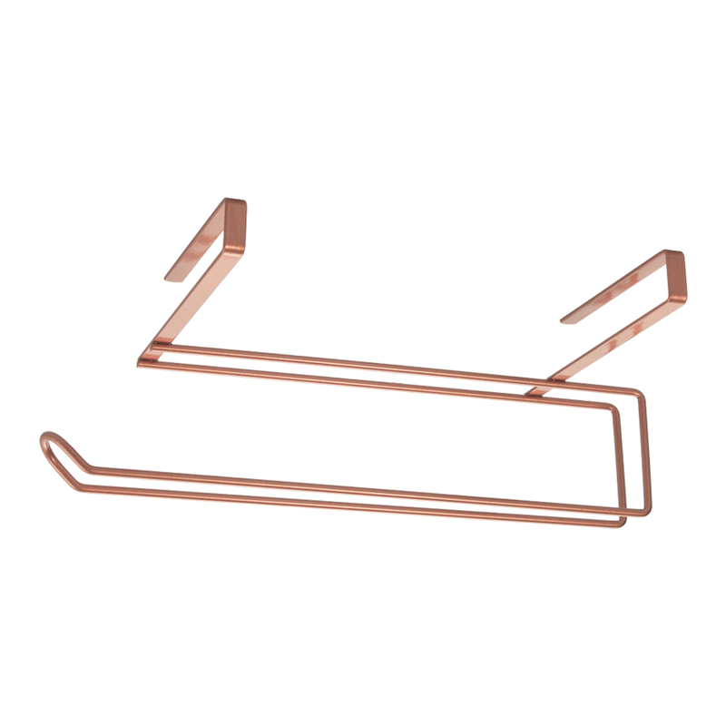 Metaltex Easy-Roll Copper Undershelf Kitchen Roll Holder