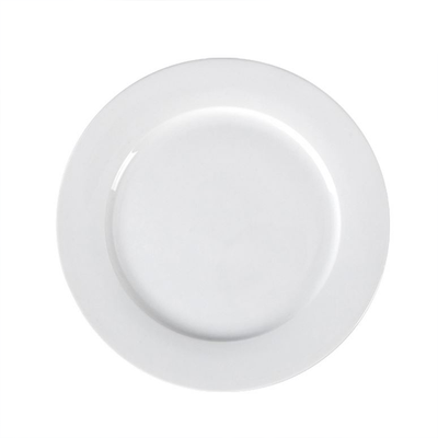 Porceletta 6 Piece Ivory Flat Plates Set