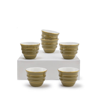 Artivira Porcelain 12 Pieces Cawa Cup Set