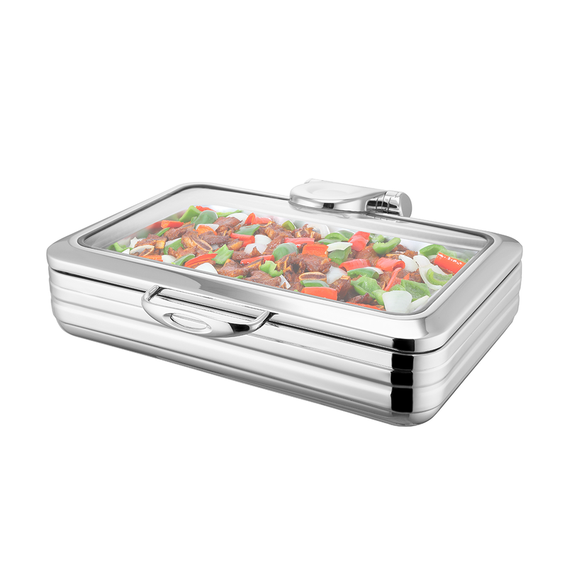 Sunnex Stainless Steel Sicily Induction Chafers 8.5 L